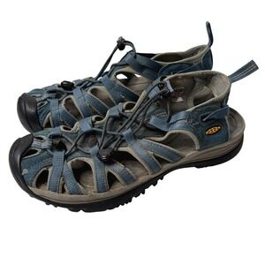KEEN Blue Water Sandals River Shoes Womens‎ 9.5 FAIR CONDITION Hiking Outdoor